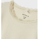 Lange Mouwen Rib Romper - Body - Kleur - Materiaal