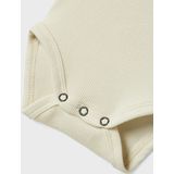 Lange Mouwen Rib Romper - Body - Kleur - Materiaal