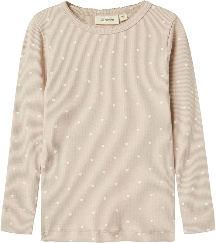 Name it - Nmfgago Ls Slim Top Lil Noos - Meisjes - Blouses