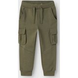 Name It mini unisex broek NOLI Dusty Olive Regular Fit