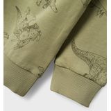 Sweatshirt - Herhaling van Print - Ronde Hals - Lange Mouwen - Regular Fit