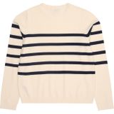 Vero Moda Girl - VmSaba - Blouse - Birch/Navy Blazer - Gebreid