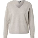 PIECES Trui 'PCBree'  beige gemêleerd