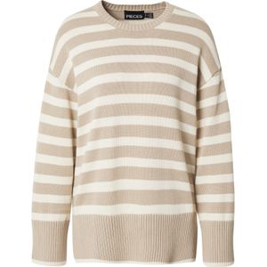 Pieces - Ava - Gebreide Trui - Zwart - 100% Katoen