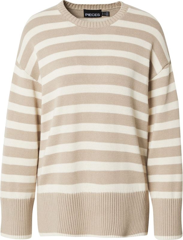 Pieces - Ava - Gebreide Trui - Zwart - 100% Katoen