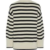 Gebreide Trui - Zwart - 100% Katoen - Regular Fit