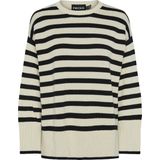 Gebreide Trui - Zwart - 100% Katoen - Regular Fit