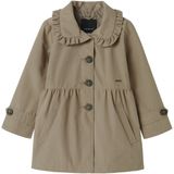 NAME IT Trenchcoat - Tussenseizoen - Knoopsluiting - Lange Mouwen