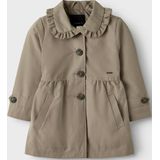 NAME IT Trenchcoat - Tussenseizoen - Knoopsluiting - Lange Mouwen