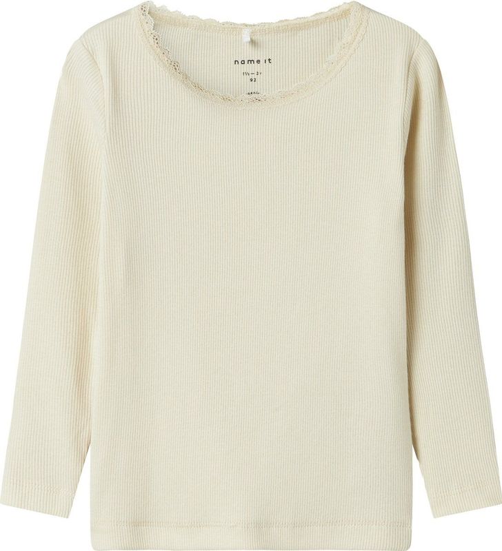 Name It mini meisjes longsleeve KAB Summer Sand Regular Fit