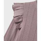 Name it Nmfjulia Ls Slim Top Noos Meisjes Top - Elderberry