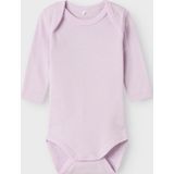 Body - 3-pack - Zacht - Ribgebreide Stof - Lange Mouwen - Drukknoopsluiting