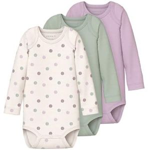 Body - 3-pack - Zacht - Ribgebreide Stof - Lange Mouwen - Drukknoopsluiting