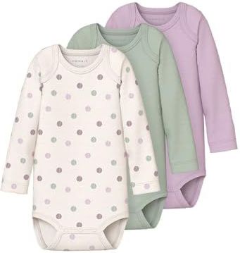 Body - 3-pack - Zacht - Ribgebreide Stof - Lange Mouwen - Drukknoopsluiting