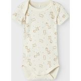 Body - Gestreept - Ribgebreid - Drukknoopsluiting - 3-Pack