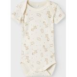 Body - Gestreept - Ribgebreid - Drukknoopsluiting - 3-Pack