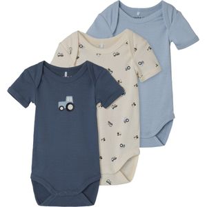 Body - Gestreept - Ribgebreid - 3-Pack