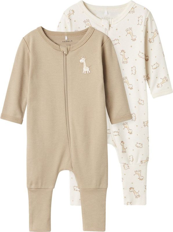 Pyjama - Lange Mouwen - Blauw - Biologisch Katoen