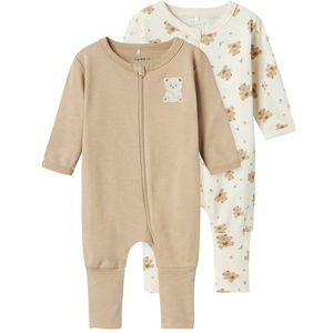 Pyjama - Lange Mouwen - Blauw - 51% Biologisch Katoen, 49% Katoen