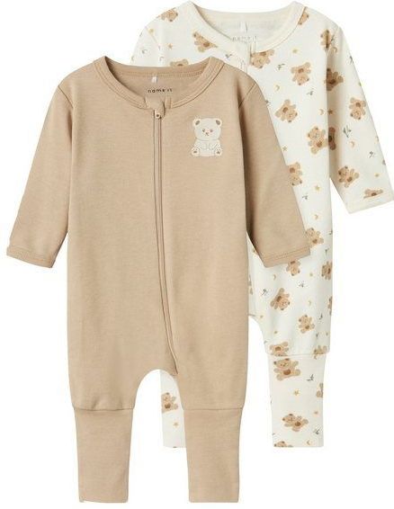 Pyjama - Lange Mouwen - Blauw - 51% Biologisch Katoen, 49% Katoen