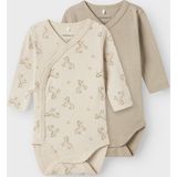 Body - Gestreept - Ribgebreid - 2-Pack