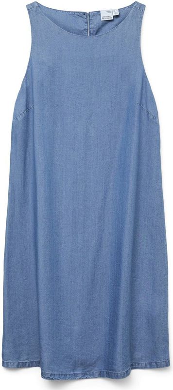 Jurkje - Effen - Lyocell - Mouwloos - Ronde Hals