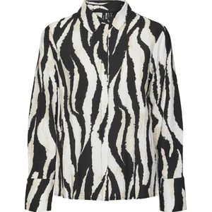 Vero Moda - Blouse - Zwart - 80% Lenzing Ecovero Viscose, 20% Polyamide