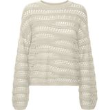 Vero Moda - Vmlilja Ls O-neck - Pullover - Birch - Dames