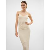 Gebreide Pullover - V-Hals - Mouwloos - Regular Fit