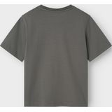 T-shirt - Geborduurd - Ronde Hals - Korte Mouwen - Regular Fit