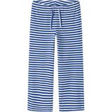 Jersey - Broek - Blauw - Katoen - Verstelbare Taille