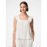Blouse - Effen - Viscose - Mouwloos - Normale Pasvorm