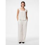 Blouse - Effen - Viscose - Mouwloos - Normale Pasvorm