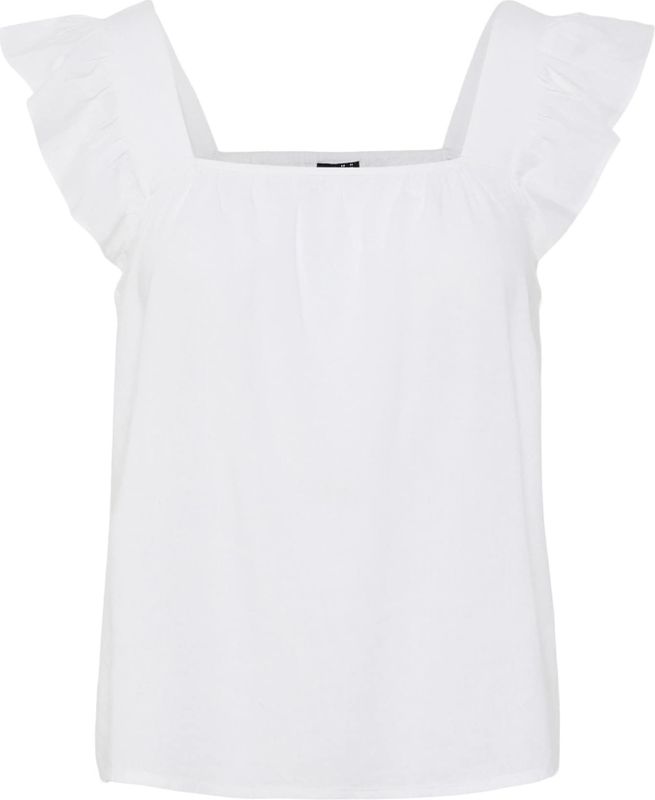 Blouse - Effen - Viscose - Mouwloos - Normale Pasvorm