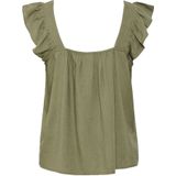 PIECES - PCPIA - Blouse - Olijfgroen - Mouwloos - Viscose