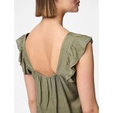 PIECES - PCPIA - Blouse - Olijfgroen - Mouwloos - Viscose