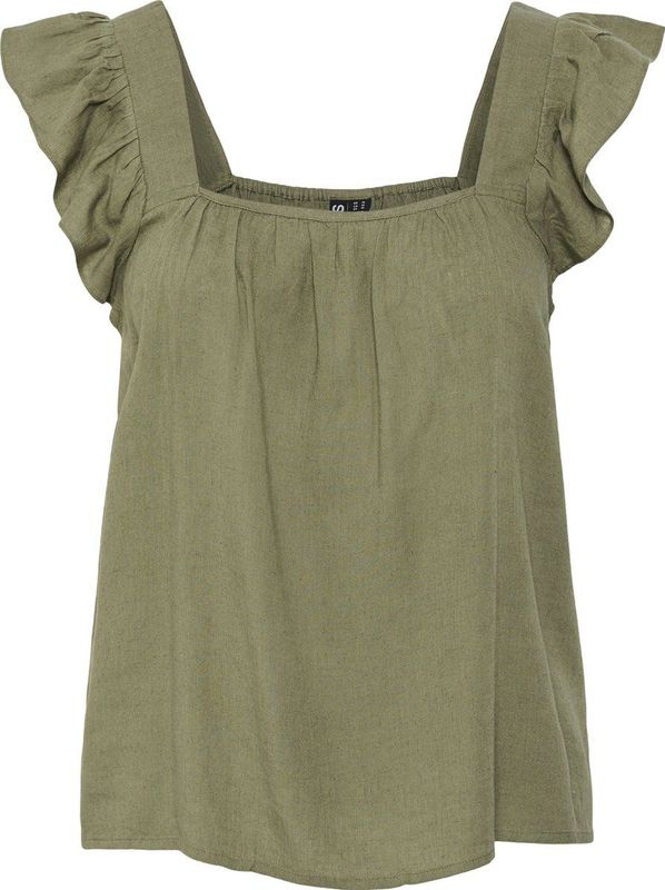 PIECES - PCPIA - Blouse - Olijfgroen - Mouwloos
