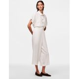 Culottebroek - Hoge Taille - Wijde Pijpen - 70% Viscose, 30% Linnen