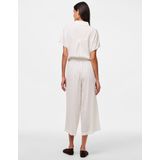 Culottebroek - Hoge Taille - Wijde Pijpen - 70% Viscose, 30% Linnen