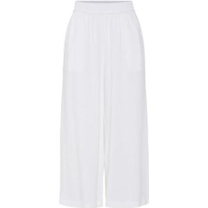 Culottebroek - Hoge Taille - Wijde Pijpen - 70% Viscose, 30% Linnen