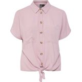 Pieces - Pia - Overhemd - Korte Mouwen - Regular Fit