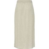 Rok - A-lijn - Multicolor - 70% Viscose 30% Linnen