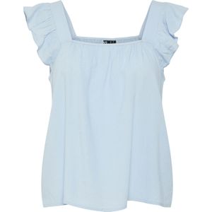 Blouse - Effen - Viscose - Mouwloos - Normale Pasvorm