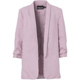 Blazer - Gespreide Kraag - Regular Fit - 70% Viscose, 30% Linnen