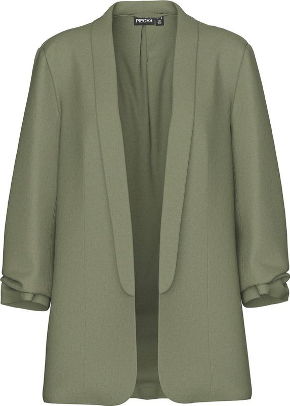 Pieces - Blazer - Deep Lichen Green - 70% Viscose 30% Linnen