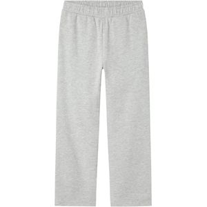 Joggingbroek - Zwart - Ongeborstelde Sweatstof - Verstelbare Taille