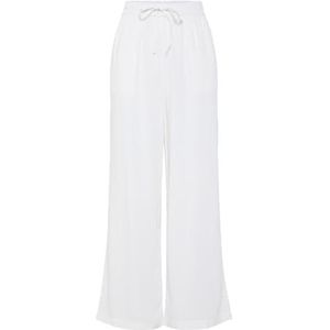 Pieces - Pia Wide Leg - Hoge Taille Broek - Wijde Pijpen