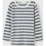 Needle Drop - T-shirt - Wit - 100% Merinowol