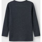 Top - Ronde Hals - Lange Mouwen - Wol - Regular Fit