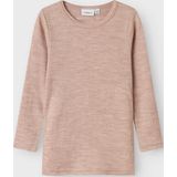 Top - Wol - Lange Mouwen - Ronde Hals - Regular Fit